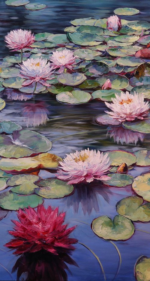 "Lilies on the Pond" by Gennady Vylusk