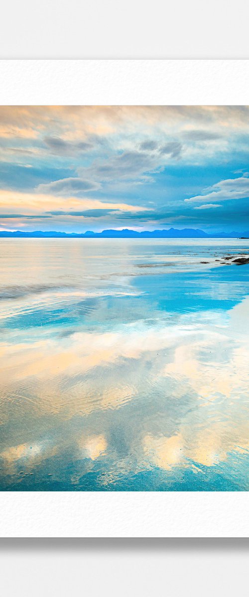 Reflecting on Blue, Isle of Skye by Lynne Douglas