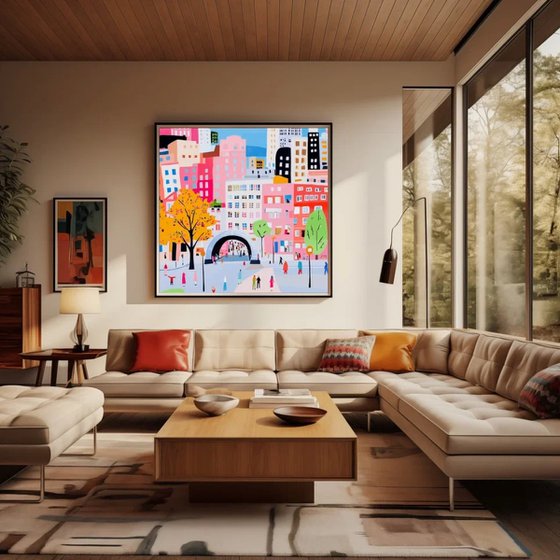 Smolenskaya: An Aerial Moment in Moscow