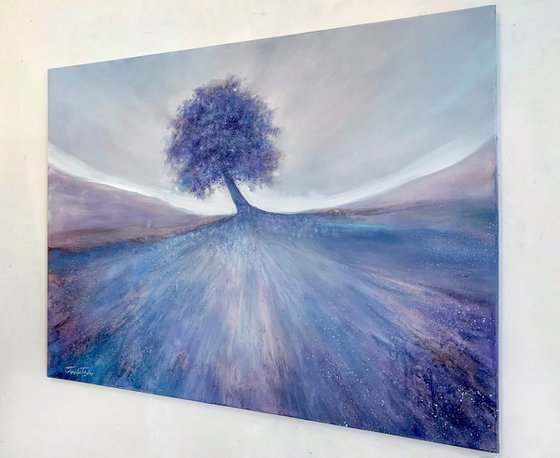 Sycamore Gap In Sapphire