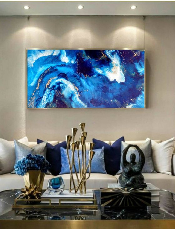 Ocean depths (50x100cm)