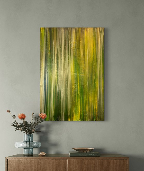 Echoes of Fire 100x70x2 cm