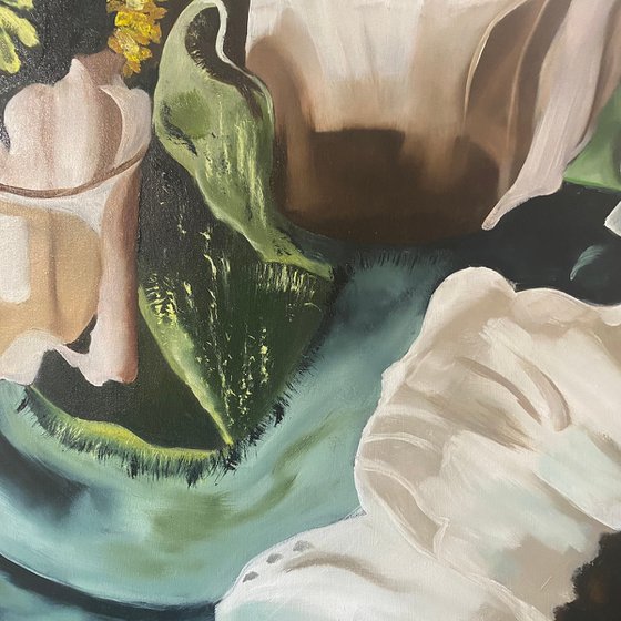 Poppy Bloom in Dusty Hues