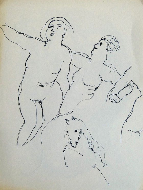 Study of Rubens 5, 24x32 cm