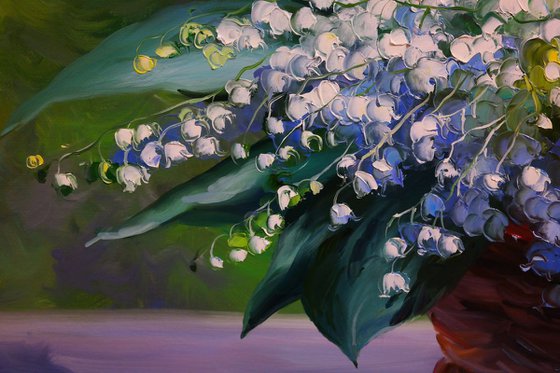 "Bouquet of lilies of the valley"