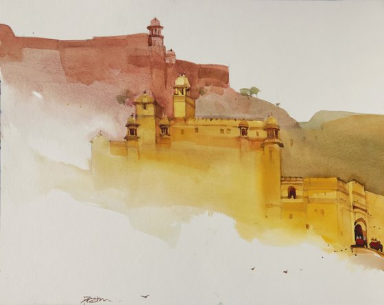 Jaipur yellows, summer light 2