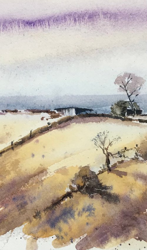 At the top of the Hill by Vicki Washbourne