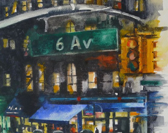 Study 2 New York Cityscape 6th Ave