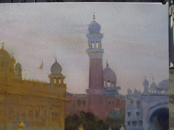 Golden Temple in winter