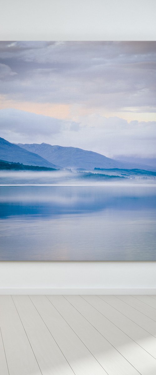 Last Light at Loch Carron by Lynne Douglas