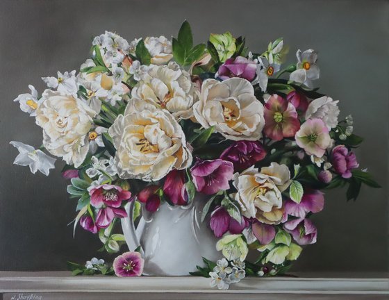 Floral Still Life Painting