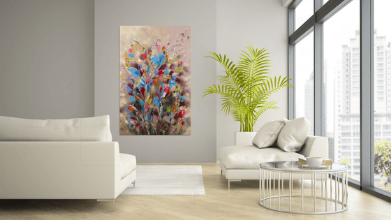 "Sunny Bouquet" Floral Painting