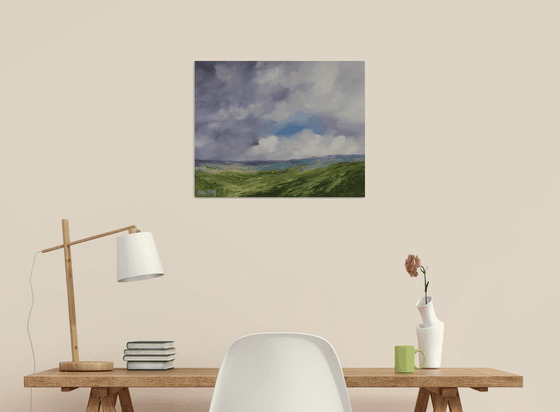 Bruised Sky, Irish Landscape