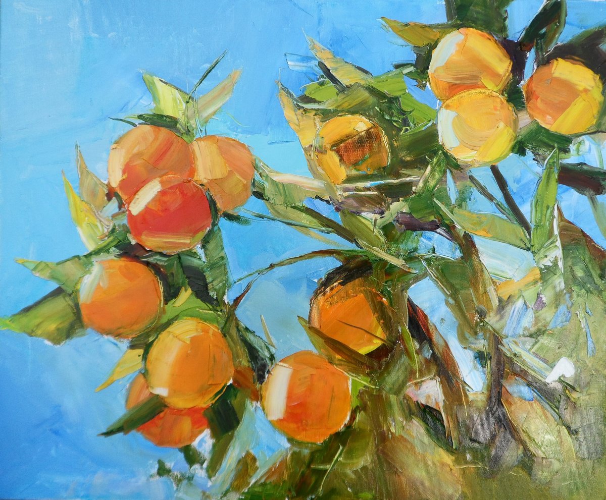 Sicilian oranges  by Yehor Dulin