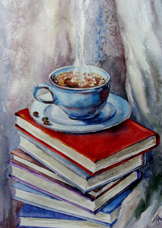 Coffee with a book