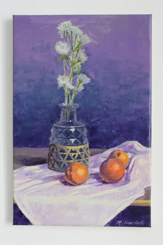 Still Life with Flowers and Citrus
