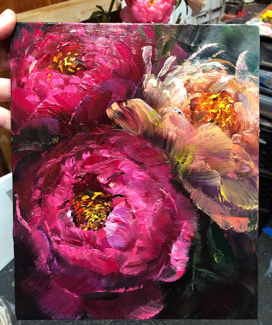 December peonies