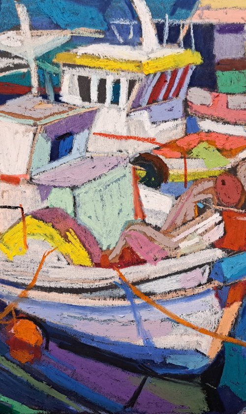 In the port by Maja Đokić Mihajlović