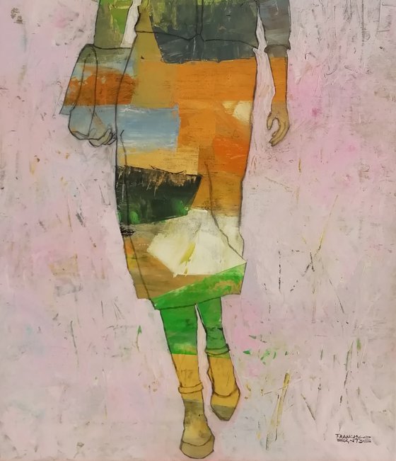 A sunny day at Nazaré beach