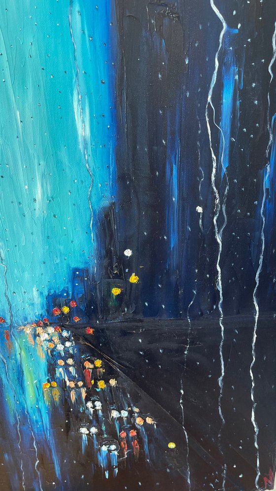 During the rain
