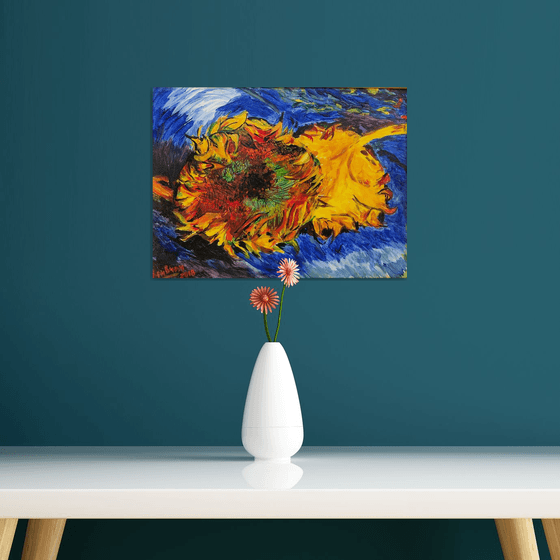 Van Gogh's sunflowers