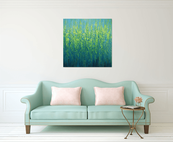 Cascading Blue Green