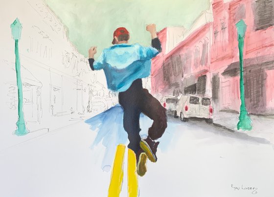 Dancing In The Street 17x24