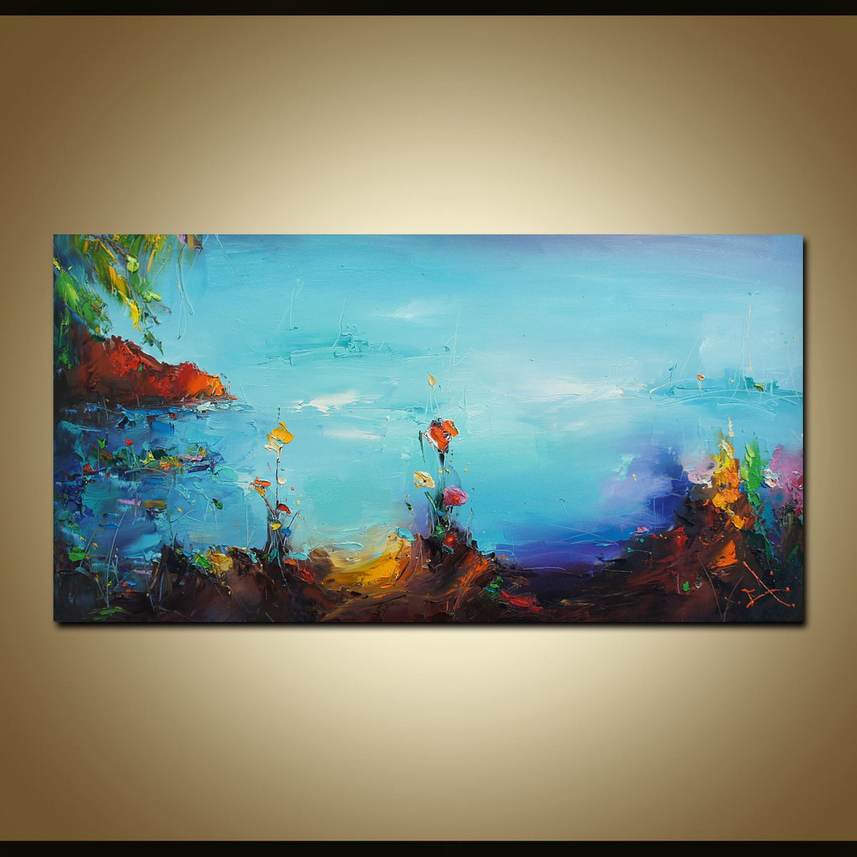 Nature, landscape Oil painting by Stanislav Lazarov