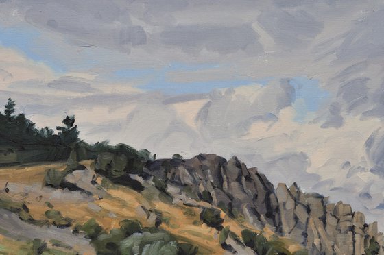 Wind over the Mézenc Massif