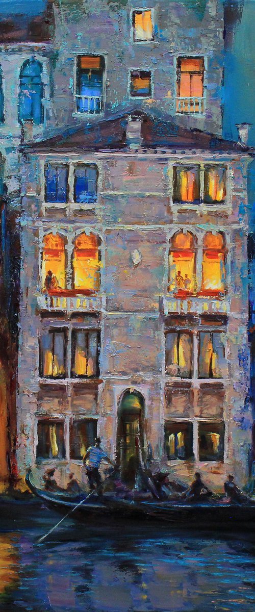 Evening in Venice by Alisa Onipchenko-Cherniakovska