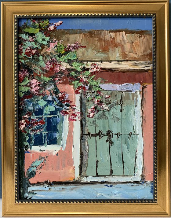 Old door.