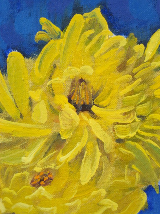 Yellow Chrysanthemums