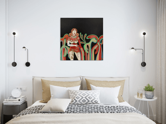 Red palms