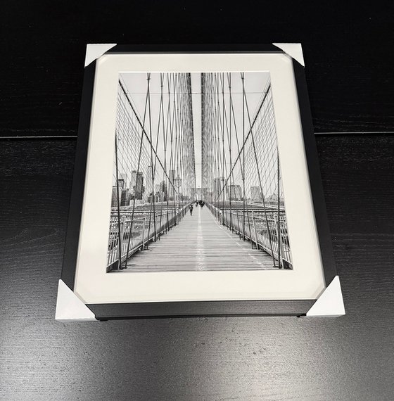 ON THE BRIDGE, NEW YORK CITY