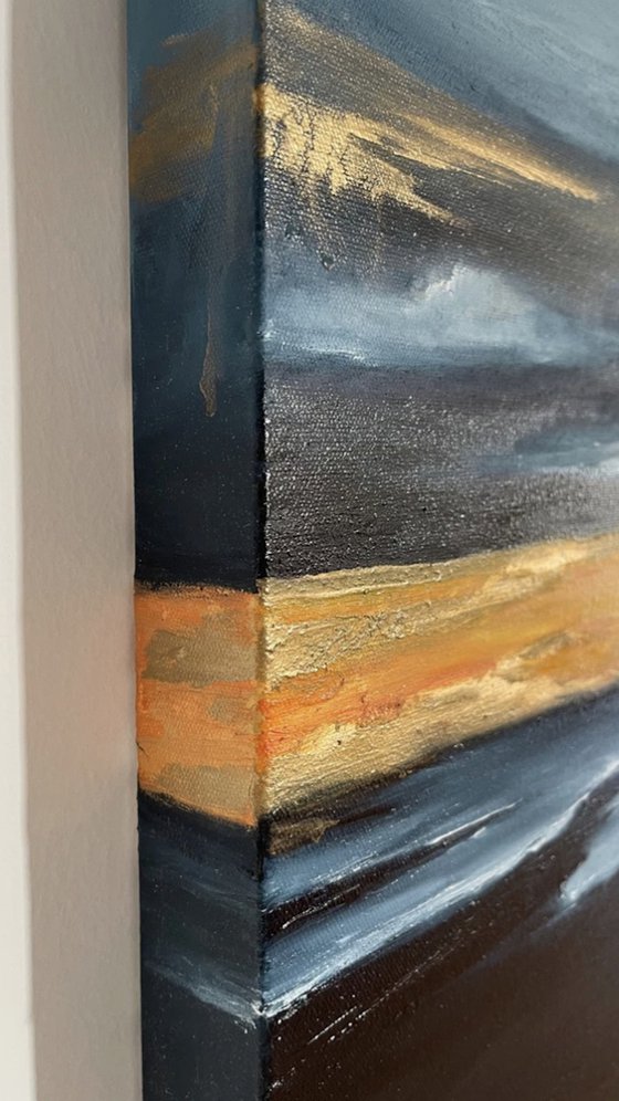 The moment before the storm