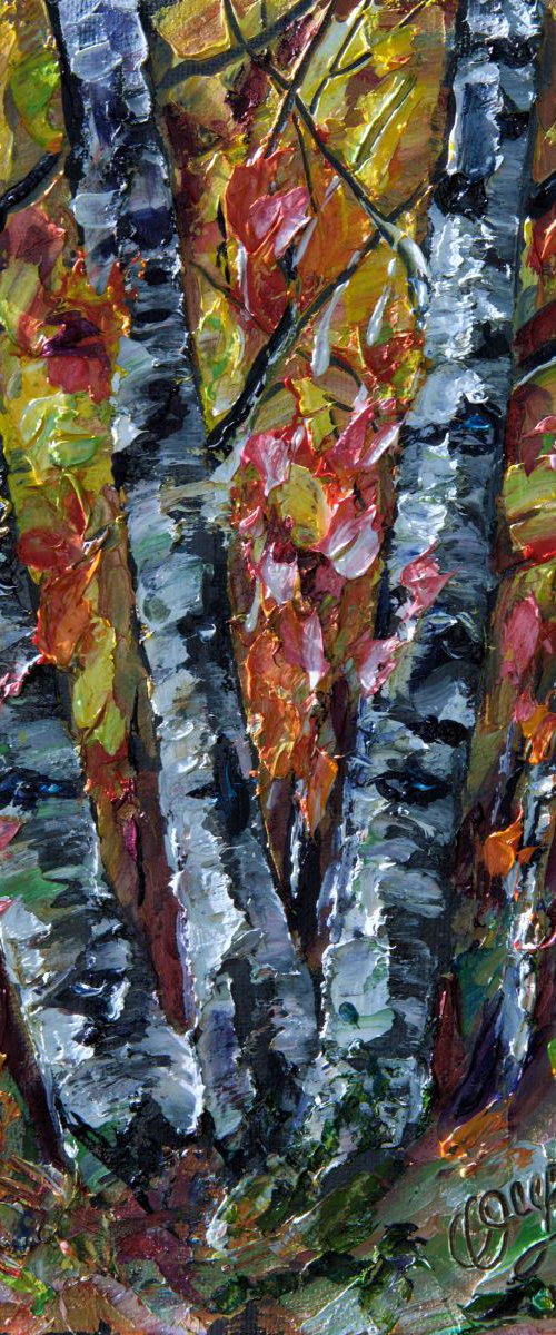 Aspen Trees by Lena Owens at OLena Art