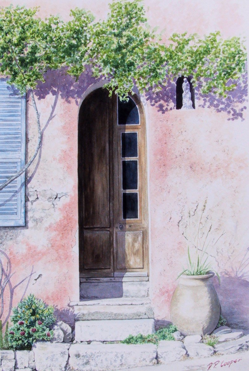 Chateauneuf Door by D. P. Cooper