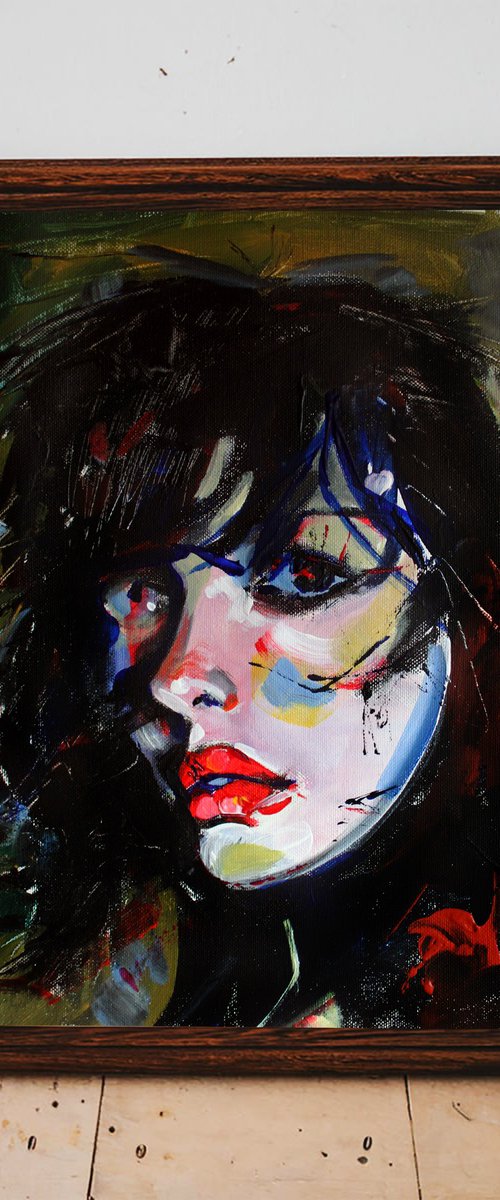 Girl from Paris, European girl mood by Iryna Tymkul
