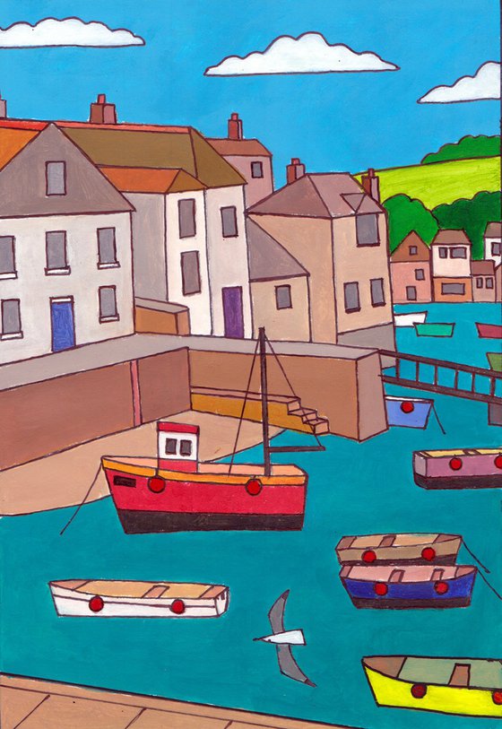 "Waterfront, Fowey"