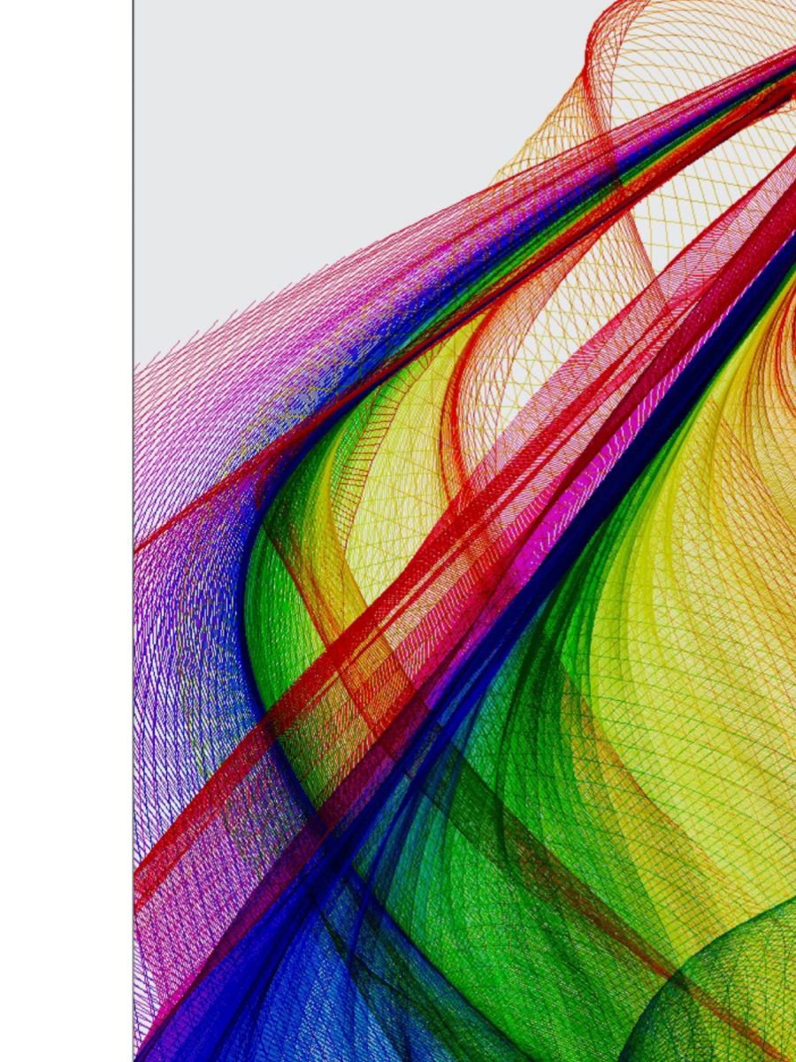 Expressive Abstract Print By Shabs Beigh, 18 X 18", Life, Original Artwork