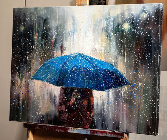 'Under Blue Umbrella I'