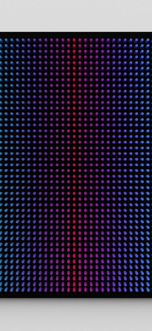 Cold field in black square by Nazar Symotiuk