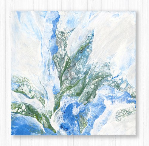 Natural Moments 11  - Organic Abstract Painting  by Kathy Morton Stanion by Kathy Morton Stanion