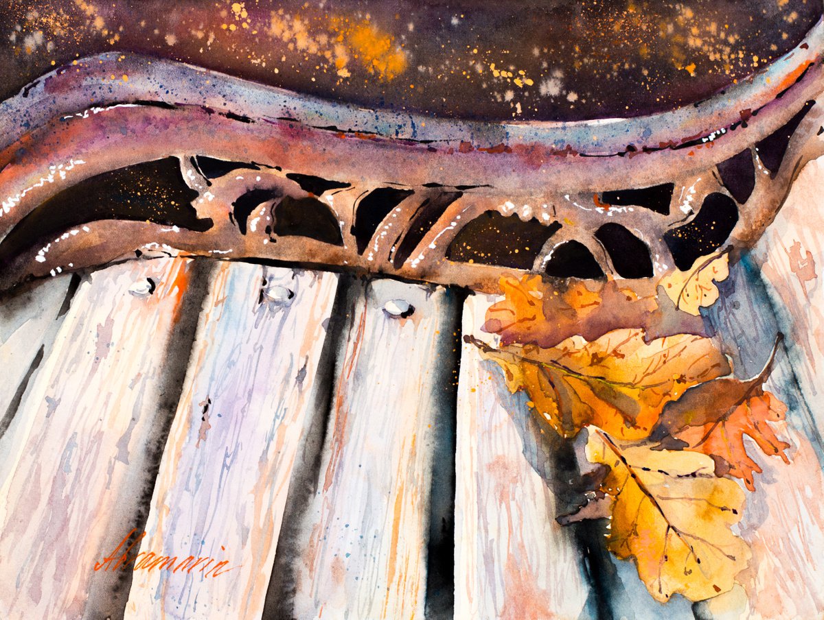 autumn leaves by Marina Abramova