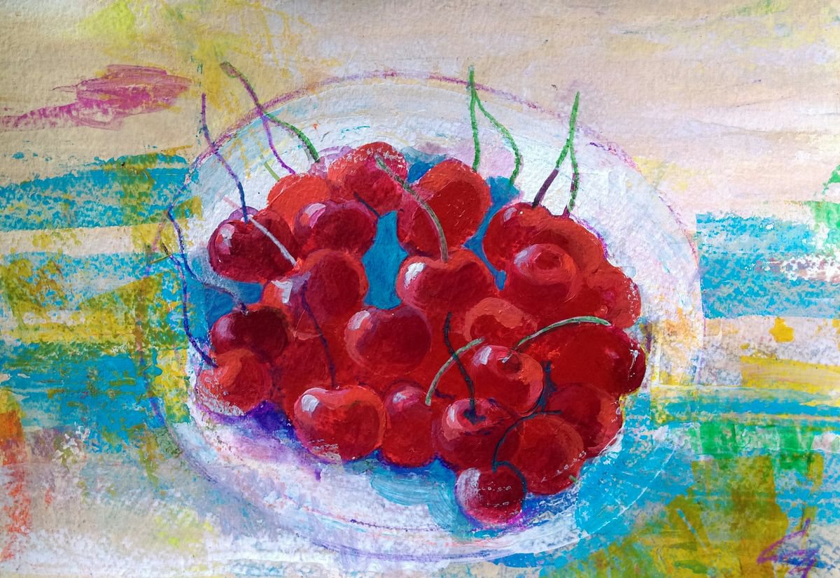 Cherries by Victoria Cozmolici