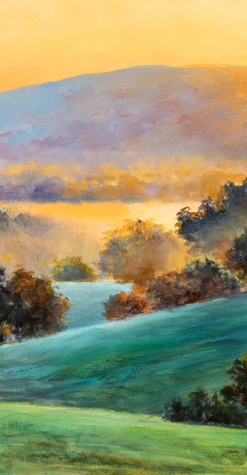 'A golden dawn' by Lucia Verdejo