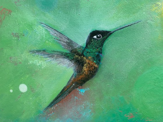 Magical Orbs and Hummingbirds