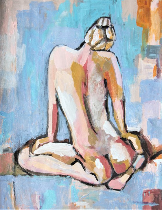 Nude / 39.5 x 32.5 cm