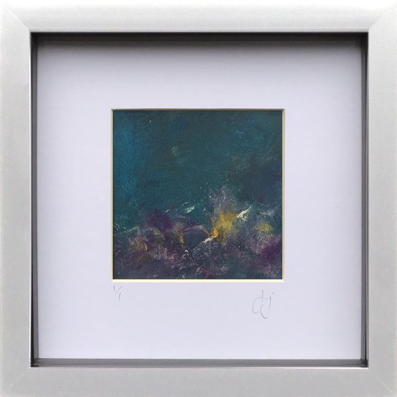 Edit 3.1 - Framed abstract painting