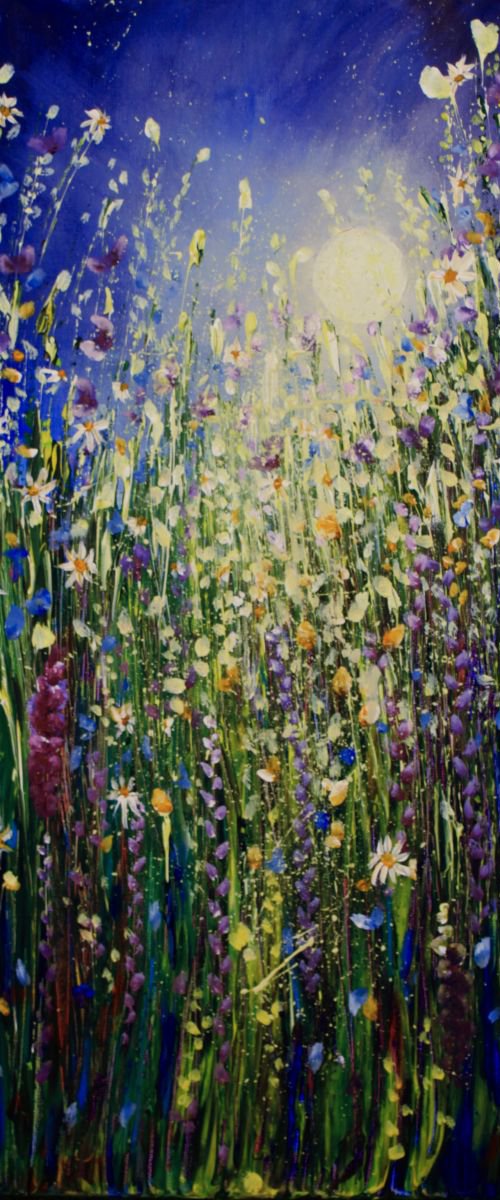 Moonlight Meadow by Emma Sian Pritchard